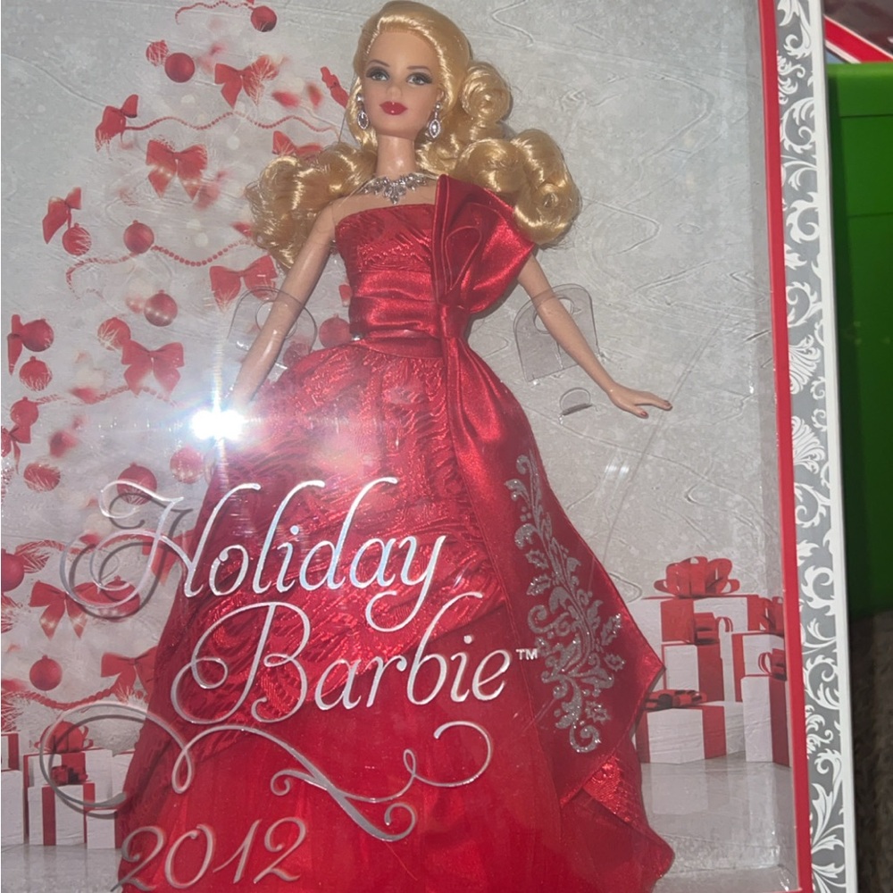 Barbie Red Holiday Gown Collectible Doll by Barbie